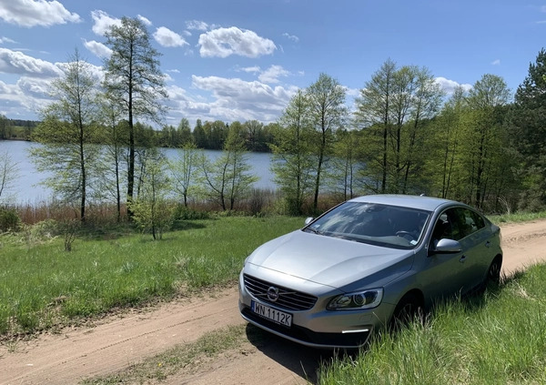 Volvo S60 cena 104999 przebieg: 66500, rok produkcji 2017 z Warszawa małe 301